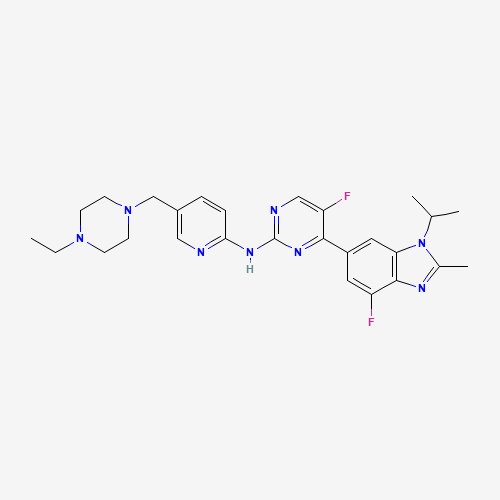 2D chemical (molecular) structure of Abemaciclib