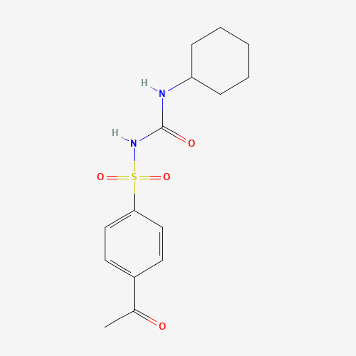 2D chemical (molecular) structure of Acetohexamide