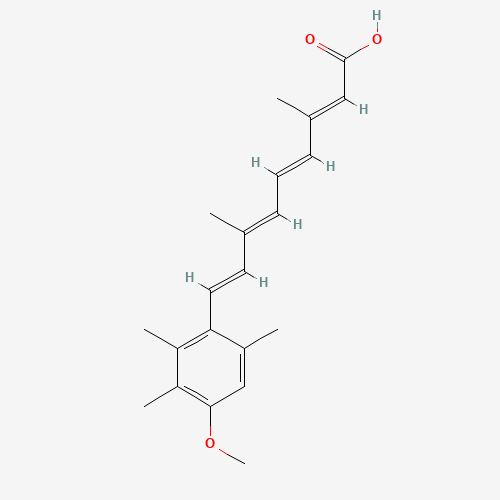 2D chemical (molecular) structure of Acitretin
