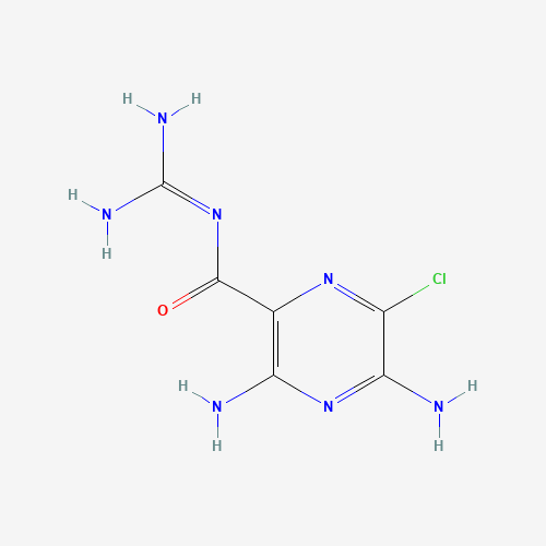 2D chemical (molecular) structure of Amiloride