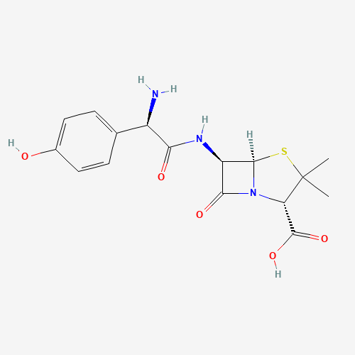 2D chemical (molecular) structure of Amoxicillin