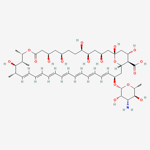 2D chemical (molecular) structure of Amphotericin