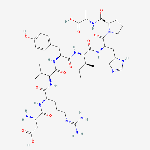 2D chemical (molecular) structure of Angiotensin II