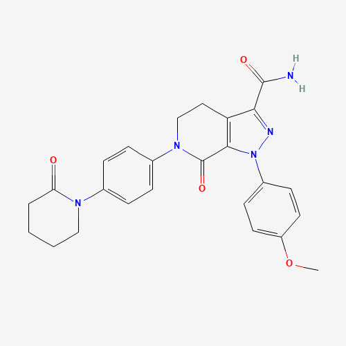 2D chemical (molecular) structure of Apixaban