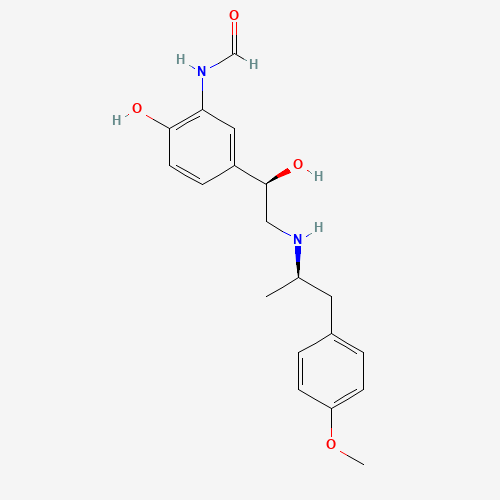 2D chemical (molecular) structure of Arformoterol