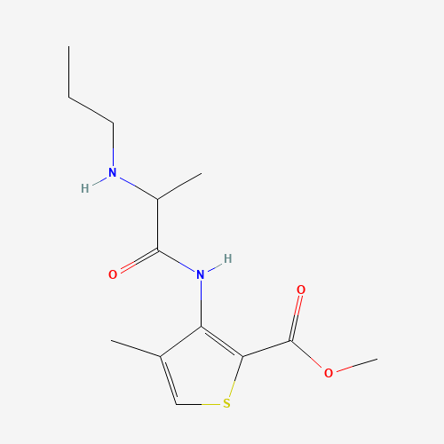 2D chemical (molecular) structure of Articaine