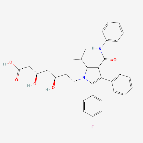2D chemical (molecular) structure of Atorvastatin
