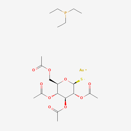 2D chemical (molecular) structure of Auranofin