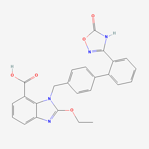 2D chemical (molecular) structure of Azilsartan