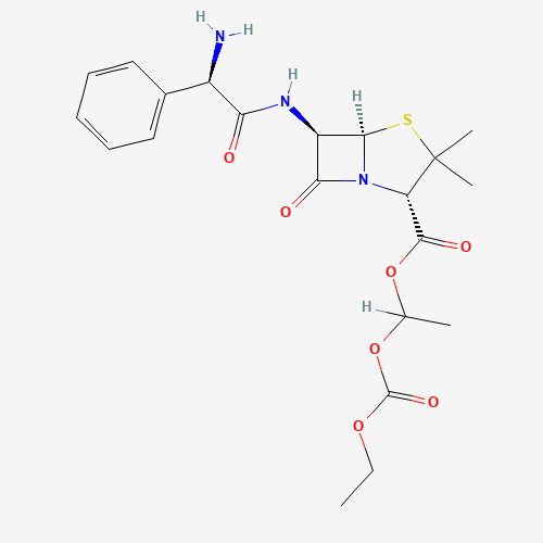 2D chemical (molecular) structure of Bacampicillin