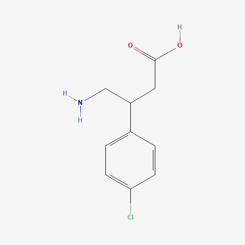 2D chemical (molecular) structure of Baclofen