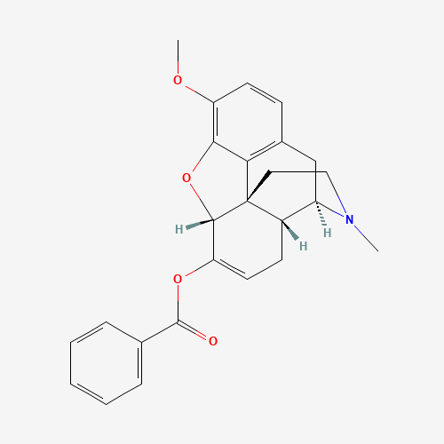 2D chemical (molecular) structure of Benzhydrocodone