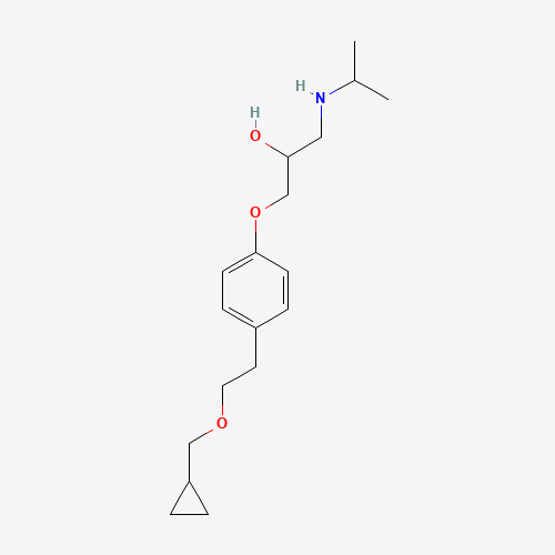 2D chemical (molecular) structure of Betaxolol