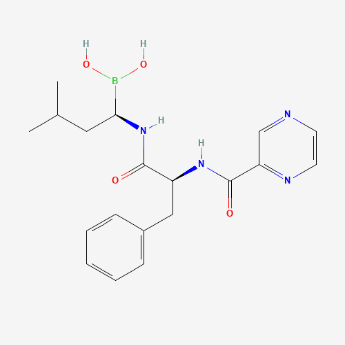 2D chemical (molecular) structure of Bortezomib