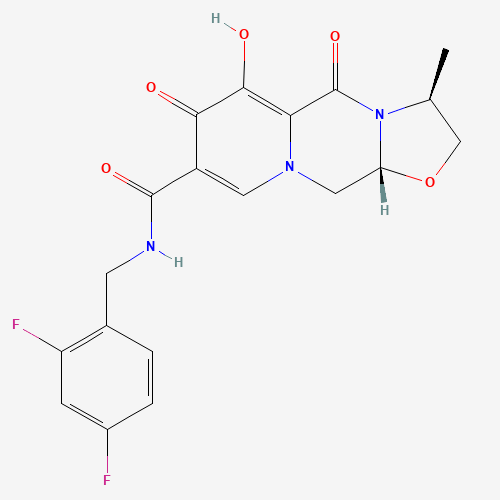 2D chemical (molecular) structure of Cabotegravir