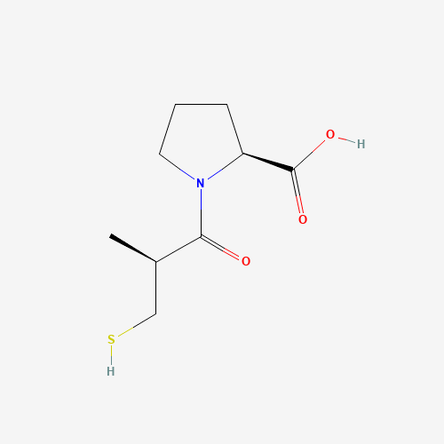 2D chemical (molecular) structure of Captopril