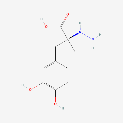 2D chemical (molecular) structure of Carbidopa