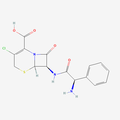 2D chemical (molecular) structure of Cefaclor