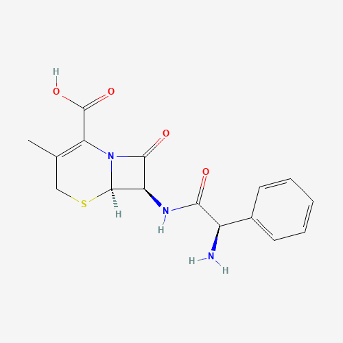 2D chemical (molecular) structure of Cefalexin