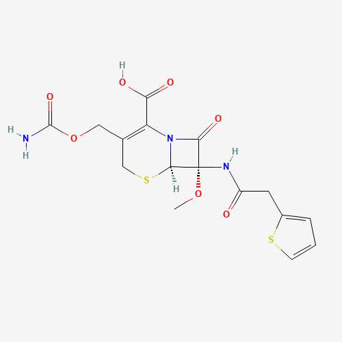 2D chemical (molecular) structure of Cefoxitin