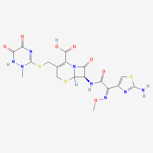 2D chemical (molecular) structure of Ceftriaxone