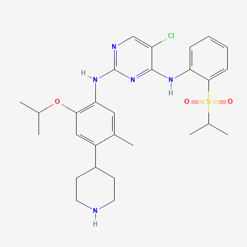 2D chemical (molecular) structure of Ceritinib
