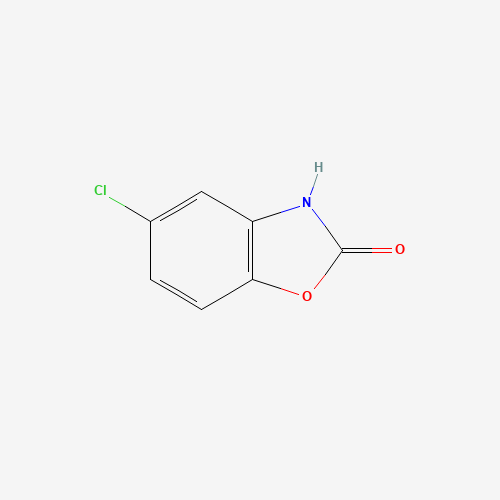2D chemical (molecular) structure of Chlorzoxazone