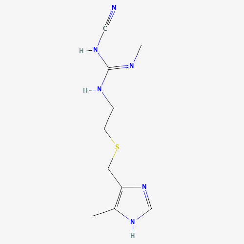 2D chemical (molecular) structure of Cimetidine