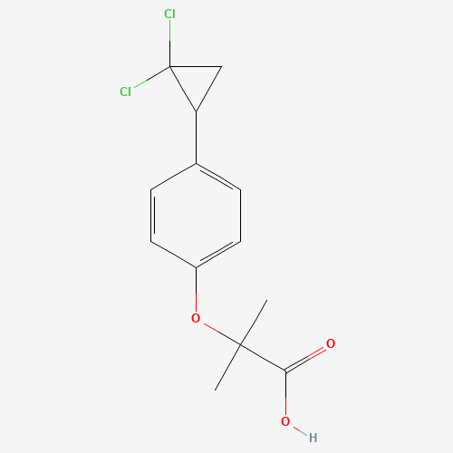 2D chemical (molecular) structure of Ciprofibrate