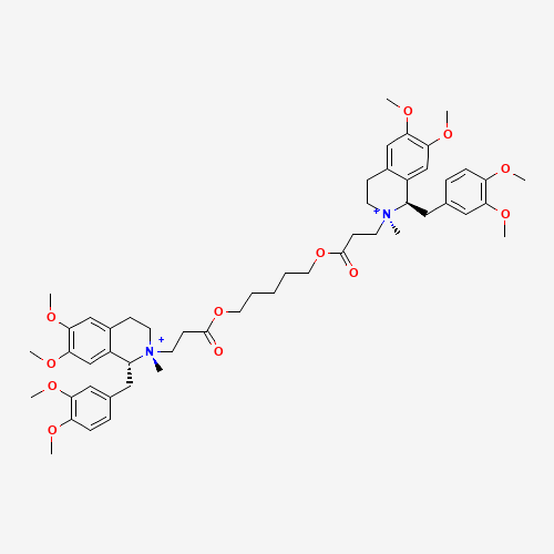 2D chemical (molecular) structure of Cisatracurium