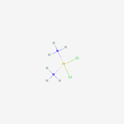2D chemical (molecular) structure of Cisplatin