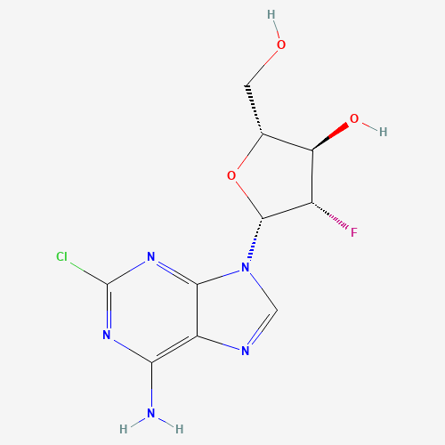 2D chemical (molecular) structure of Clofarabine