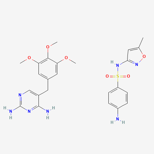 2D chemical (molecular) structure of Co-trimoxazole