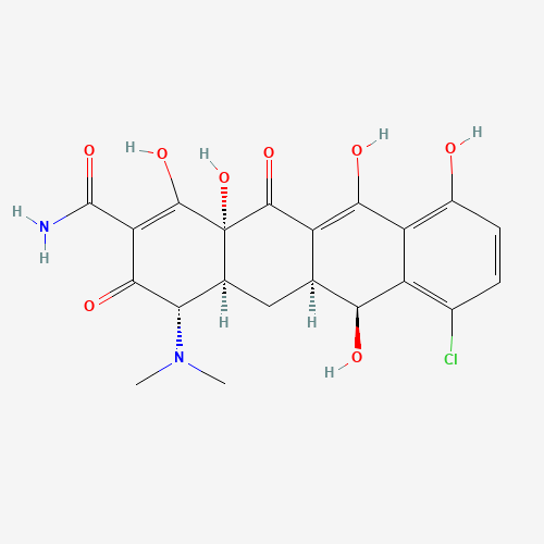 2D chemical (molecular) structure of Demeclocycline