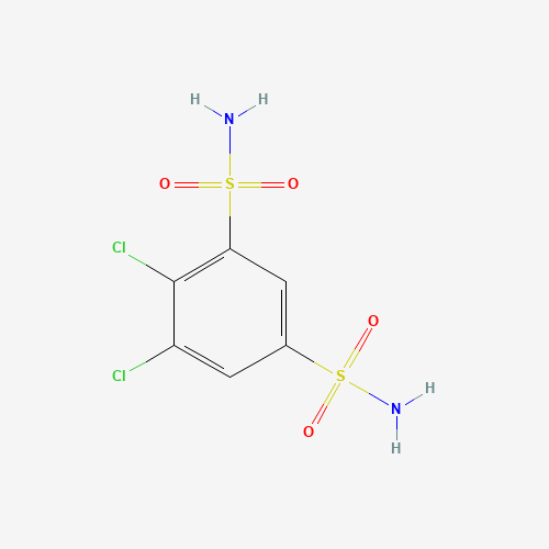 2D chemical (molecular) structure of Dichlorphenamide