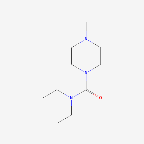 2D chemical (molecular) structure of Diethylcarbamazine