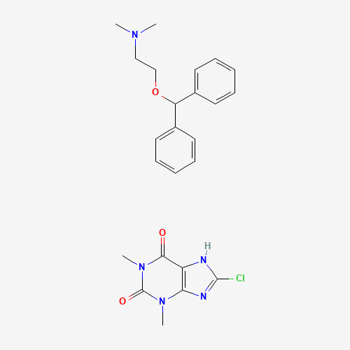 2D chemical (molecular) structure of Dimenhydrinate