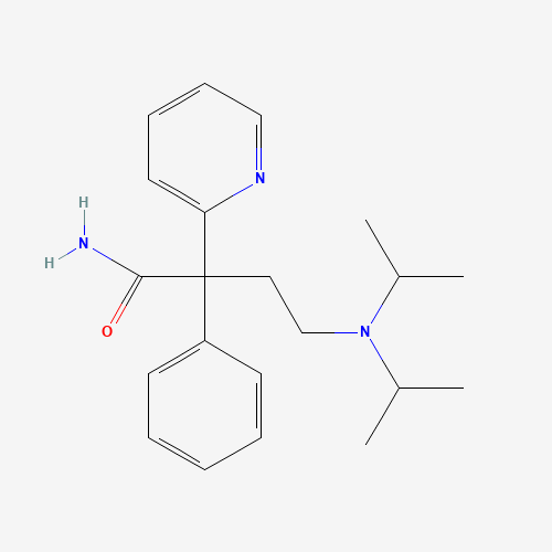 2D chemical (molecular) structure of Disopyramide