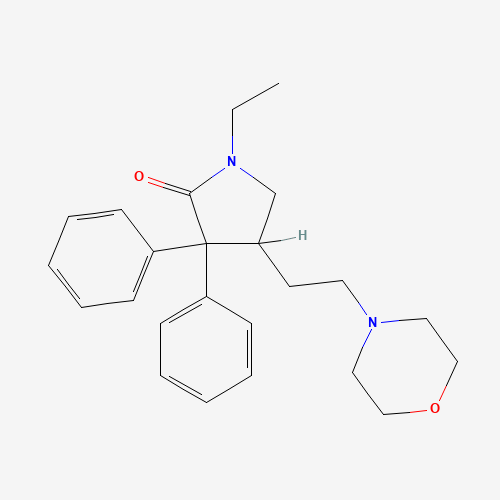 2D chemical (molecular) structure of Doxapram