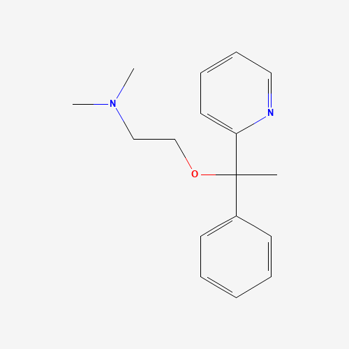 2D chemical (molecular) structure of Doxylamine