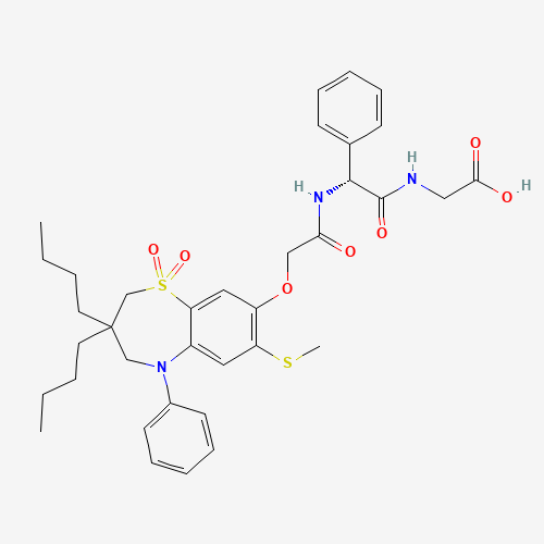 2D chemical (molecular) structure of Elobixibat