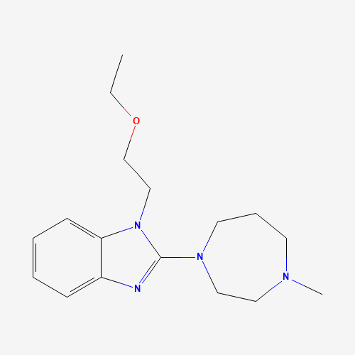 2D chemical (molecular) structure of Emedastine