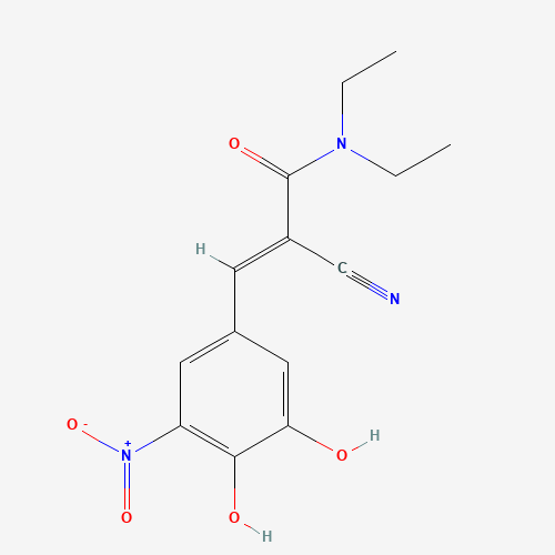 2D chemical (molecular) structure of Entacapone