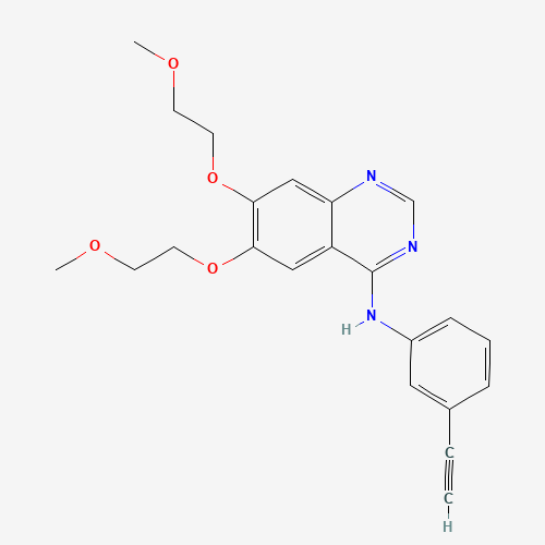2D chemical (molecular) structure of Erlotinib