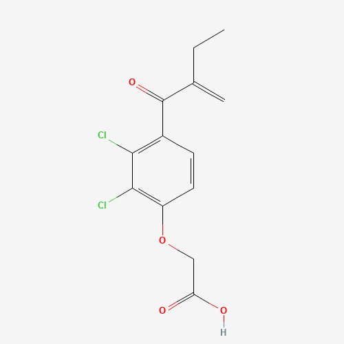 2D chemical (molecular) structure of Ethacrynic acid