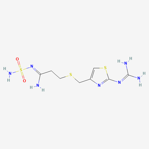 2D chemical (molecular) structure of Famotidine