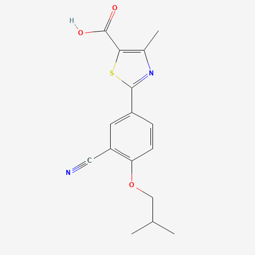 2D chemical (molecular) structure of Febuxostat