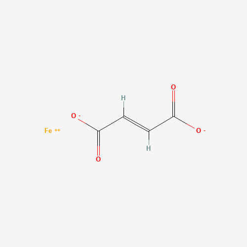 2D chemical (molecular) structure of Ferrous fumarate