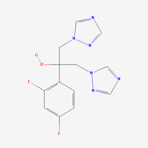 2D chemical (molecular) structure of Fluconazole