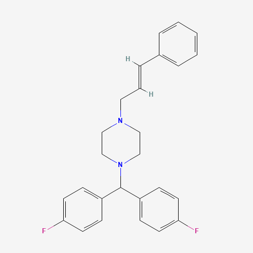 2D chemical (molecular) structure of Flunarizine